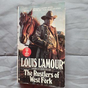 Louis L'Amour Vintage Paperback Hopalong Cassidy Novel The Rustlers of West Fork